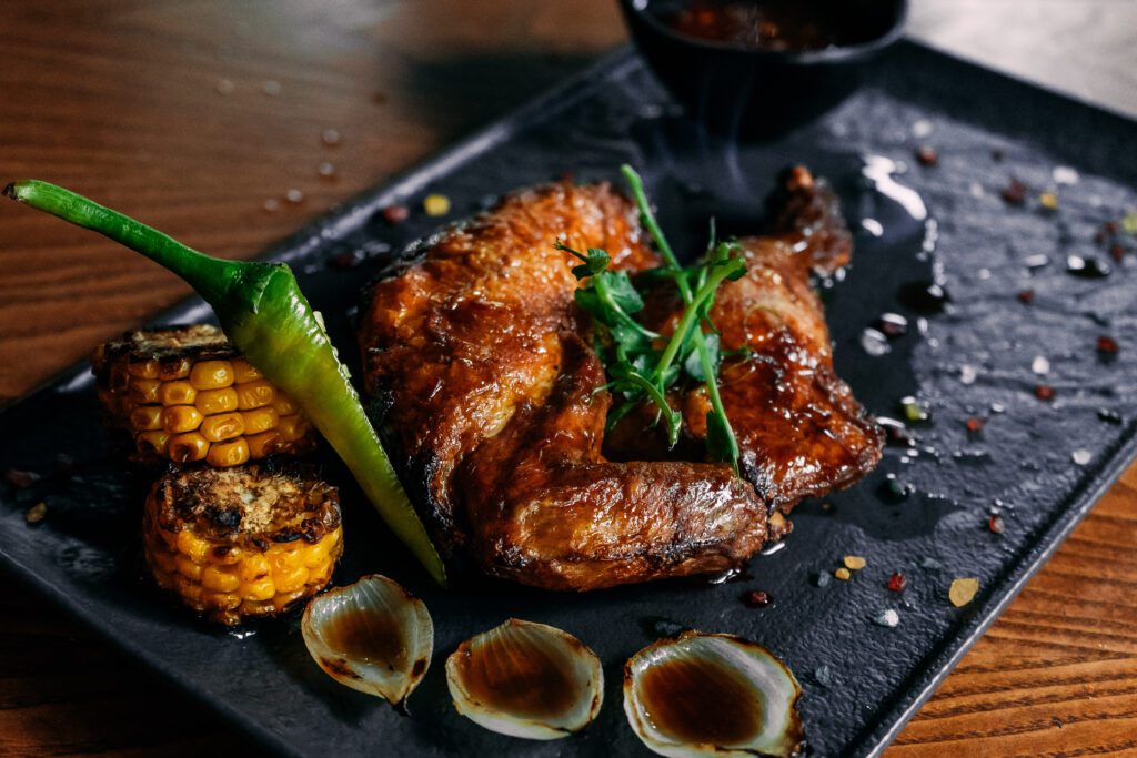 мʼясо курча в ресторані Піца Стейк Южне