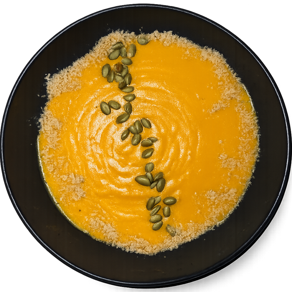 Крем суп гарбузовий / Пісне меню